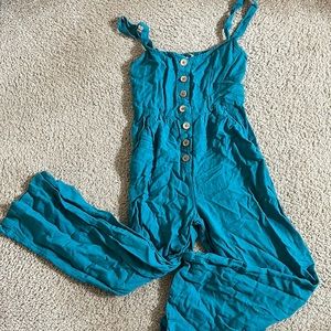 Roxy jumpsuit with buttons S